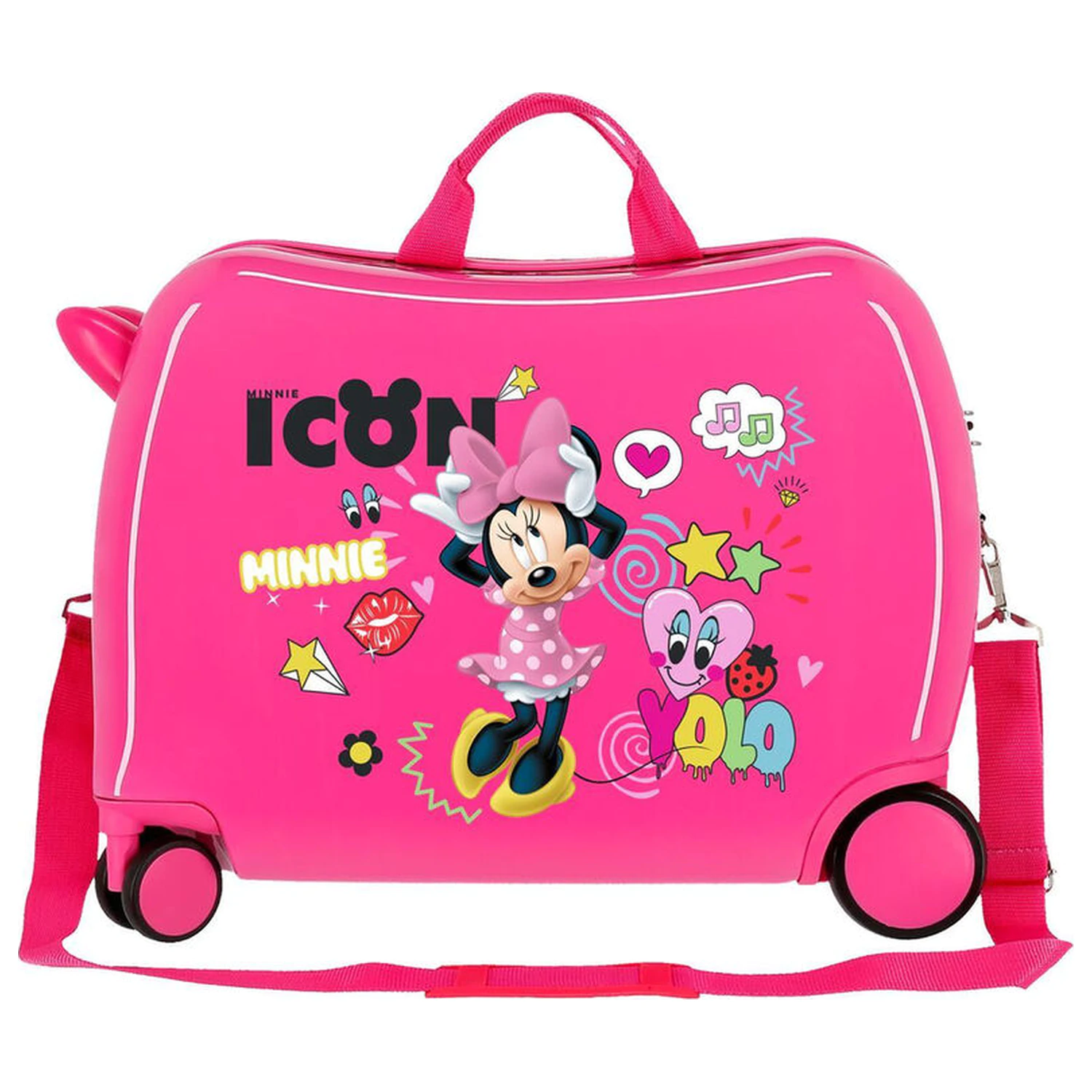 Disney Minnie Enjoy ABS potovalni kovček na kolesih 50cm fotografija izdelka