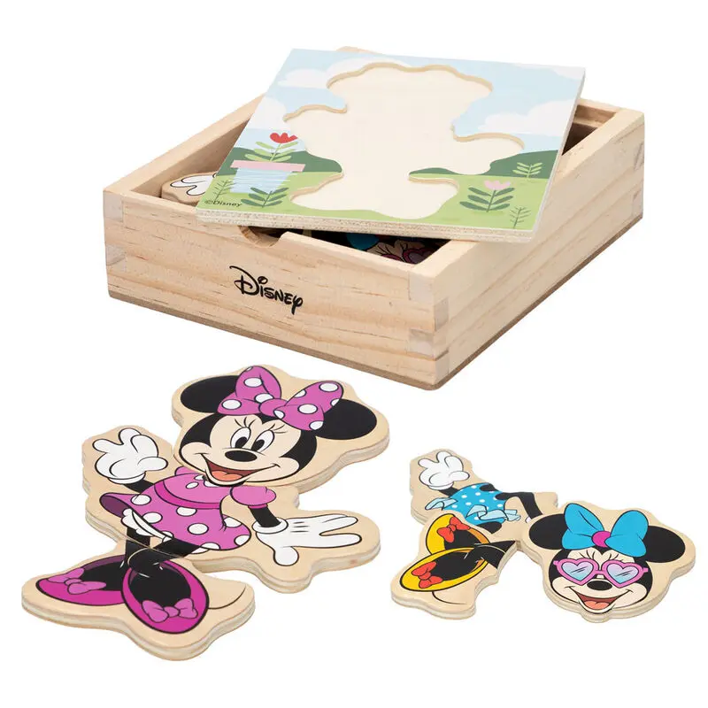 Disney Minnie lesena sestavljanka 19pcs fotografija izdelka