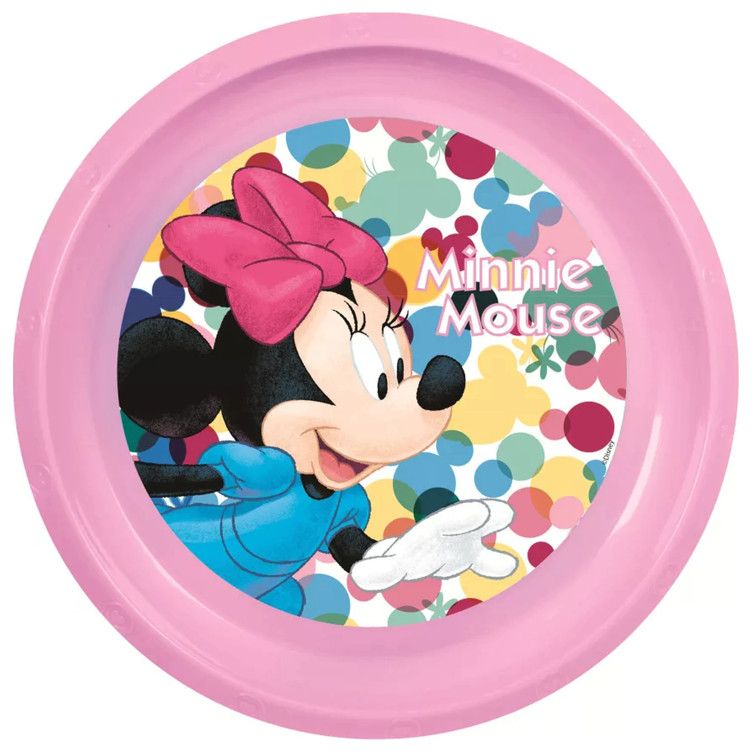 Disney Minnie Feel Good plastični plitvi krožnik fotografija izdelka