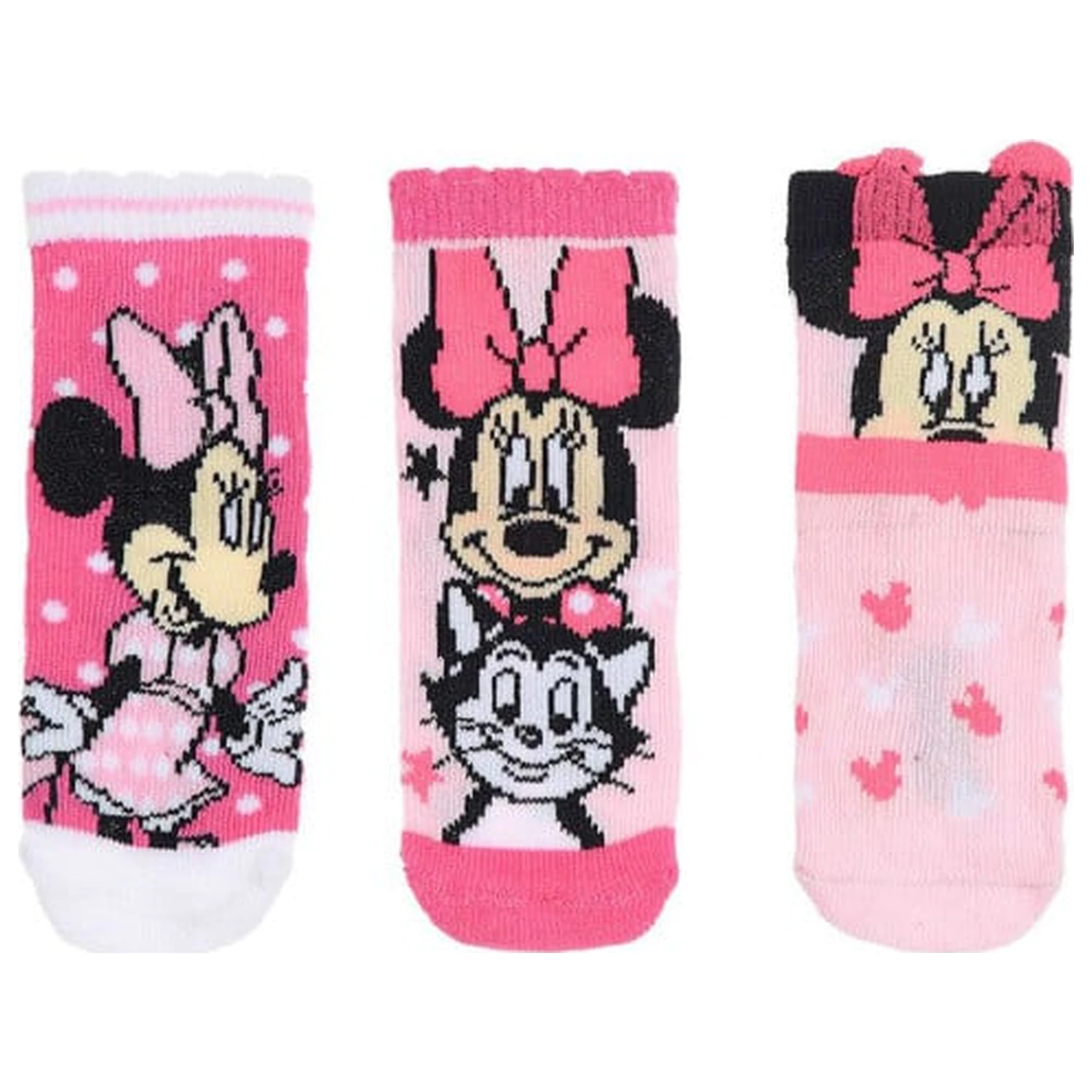 Disney Minnie Figaro Pink Baby nogavice 6-12 Months fotografija izdelka