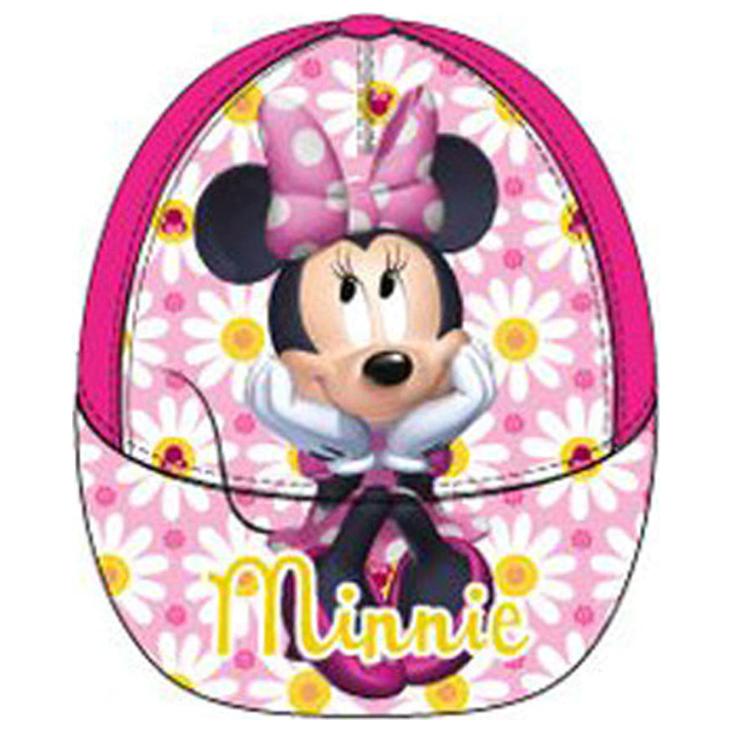 Disney Minnie Flower Pink otroška bejzbolska kapa 54 cm fotografija izdelka