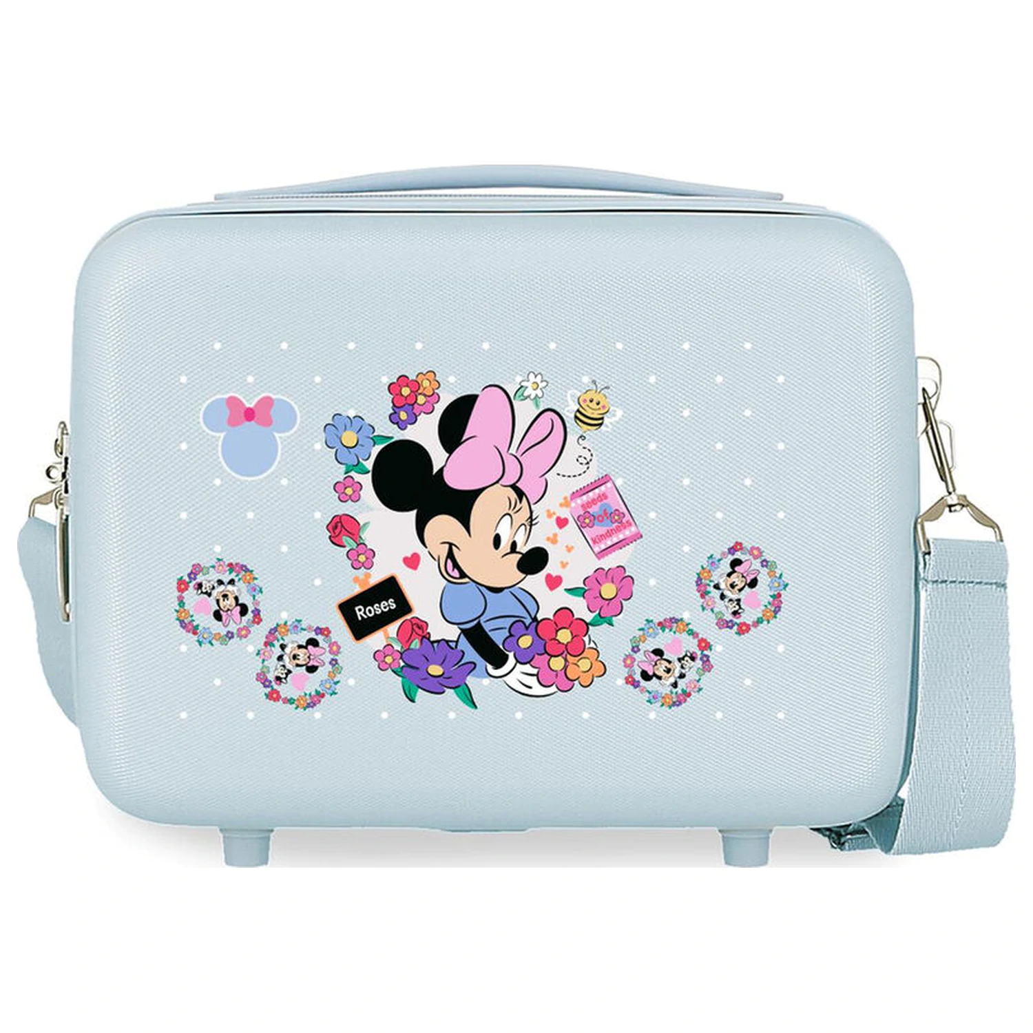 Disney Minnie Flowers ABS prilagodljiv kozmetični kovček 29cm fotografija izdelka