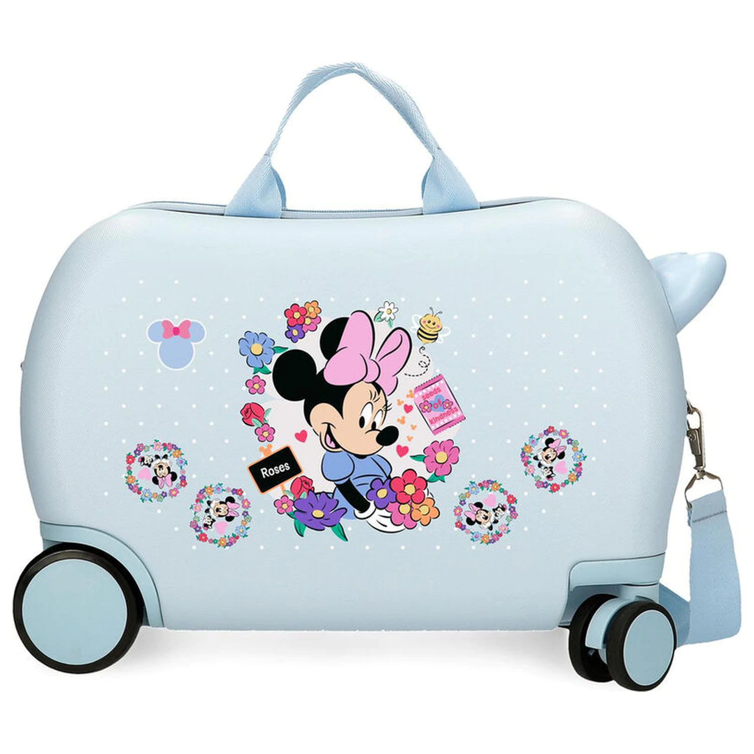Disney Minnie Flowers ABS potovalni kovček na kolesih 45cm fotografija izdelka