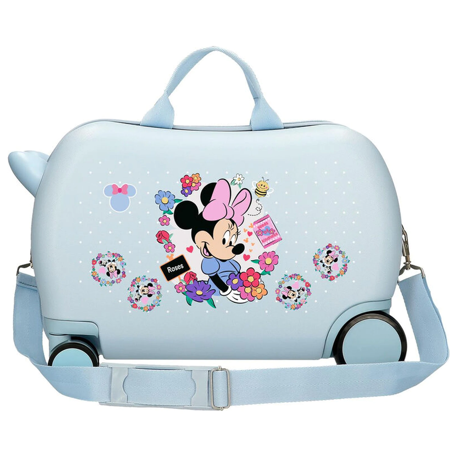 Disney Minnie Flowers ABS potovalni kovček na kolesih 45cm fotografija izdelka