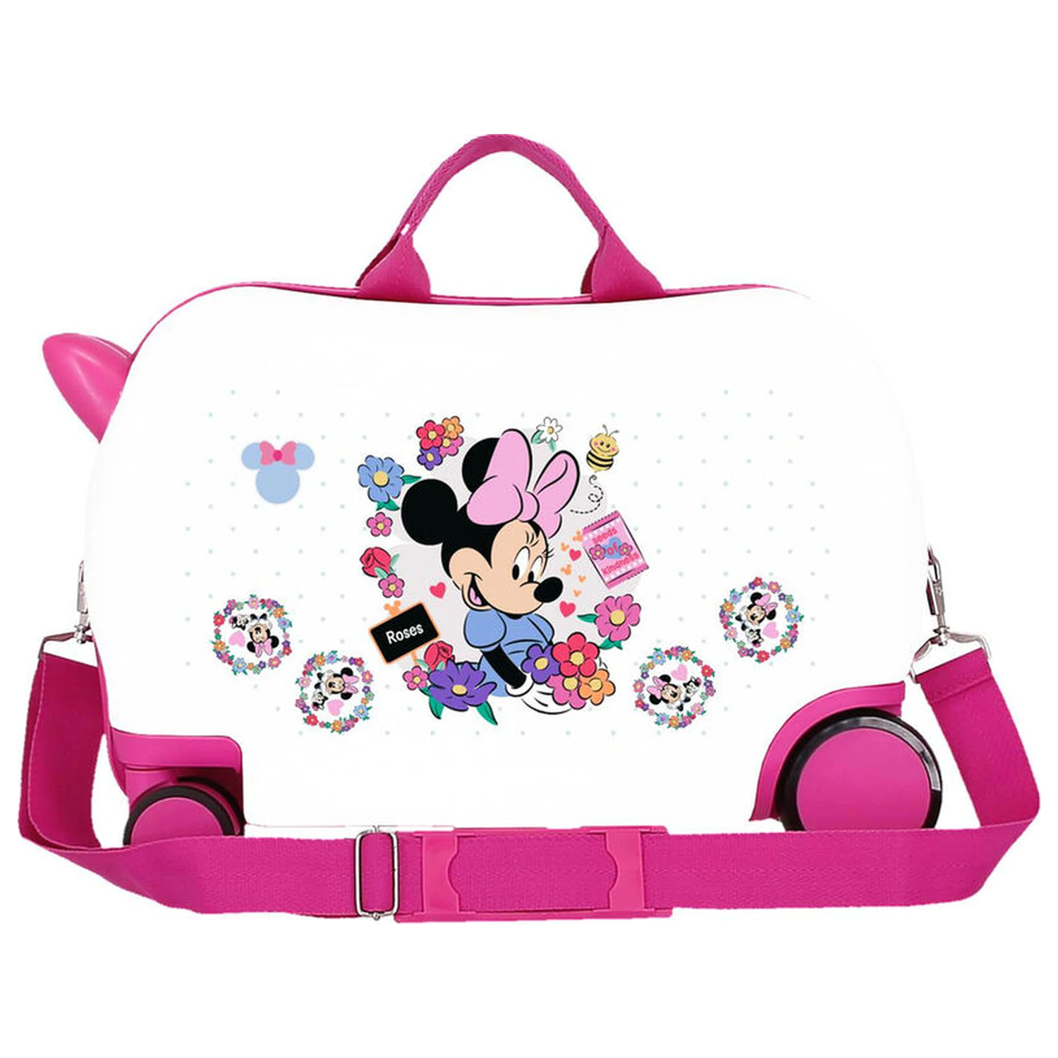 Disney Minnie Flowers ABS potovalni kovček na kolesih 45cm fotografija izdelka