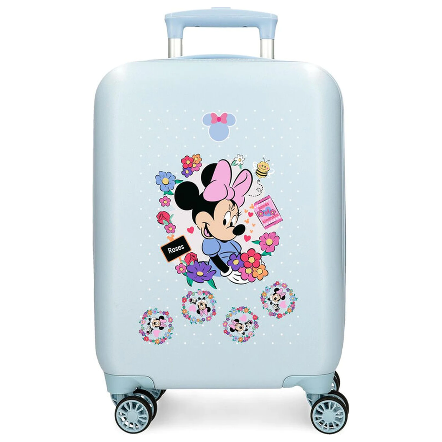 Disney Minnie Flowers ABS potovalni kovček na kolesih 50cm fotografija izdelka
