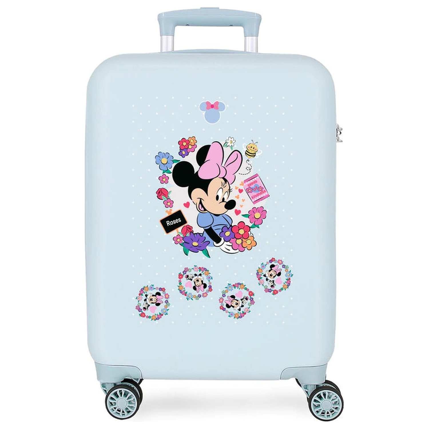 Disney Minnie Flowers ABS potovalni kovček na kolesih 55cm fotografija izdelka