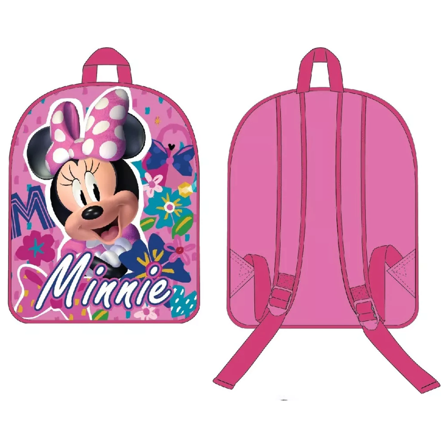 Disney Minnie Flowers nahrbtnik, torba 30 cm fotografija izdelka