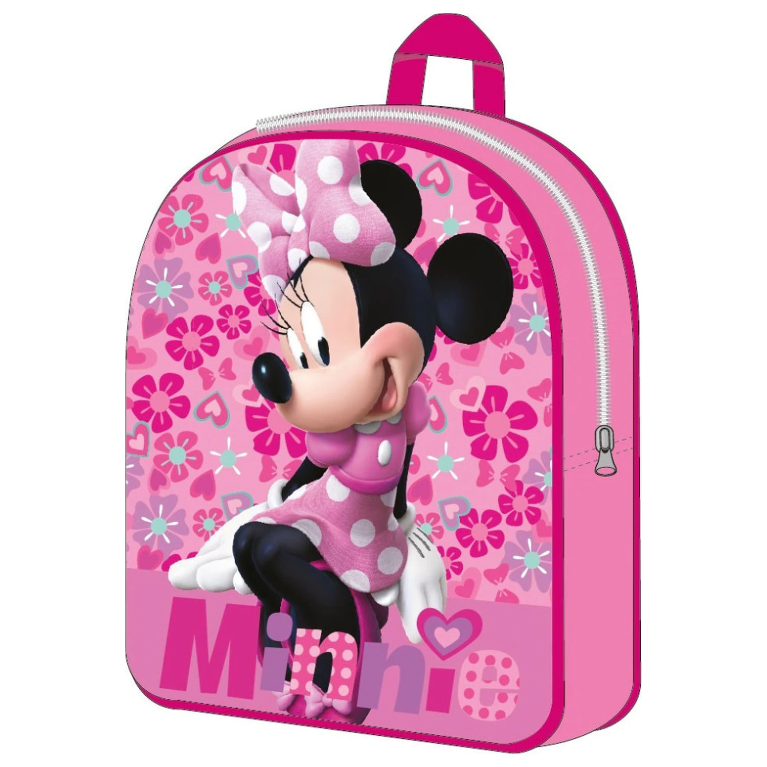 Disney Minnie Mouse Flowers nahrbtnik, torba 30 cm fotografija izdelka