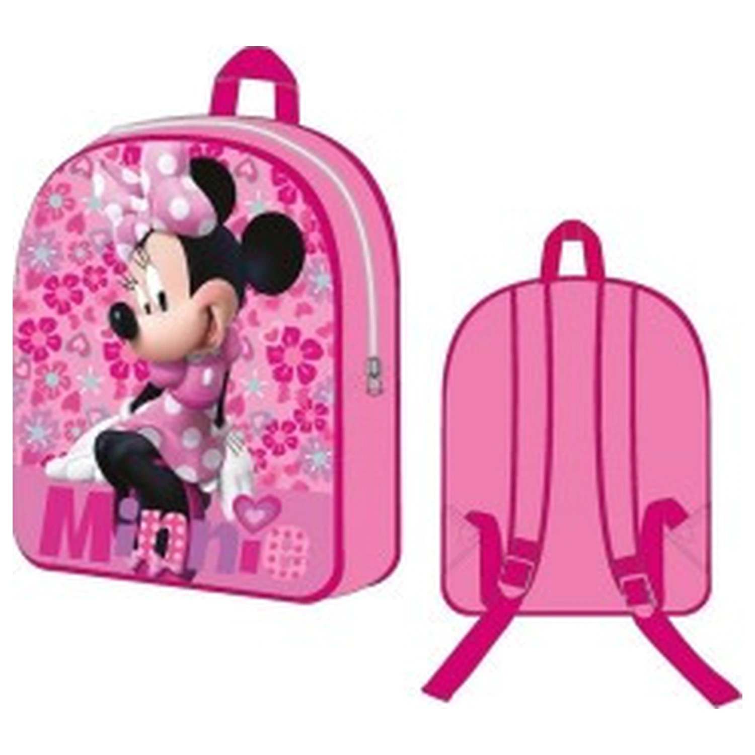 Disney Minnie Mouse Flowers nahrbtnik, torba 30 cm fotografija izdelka