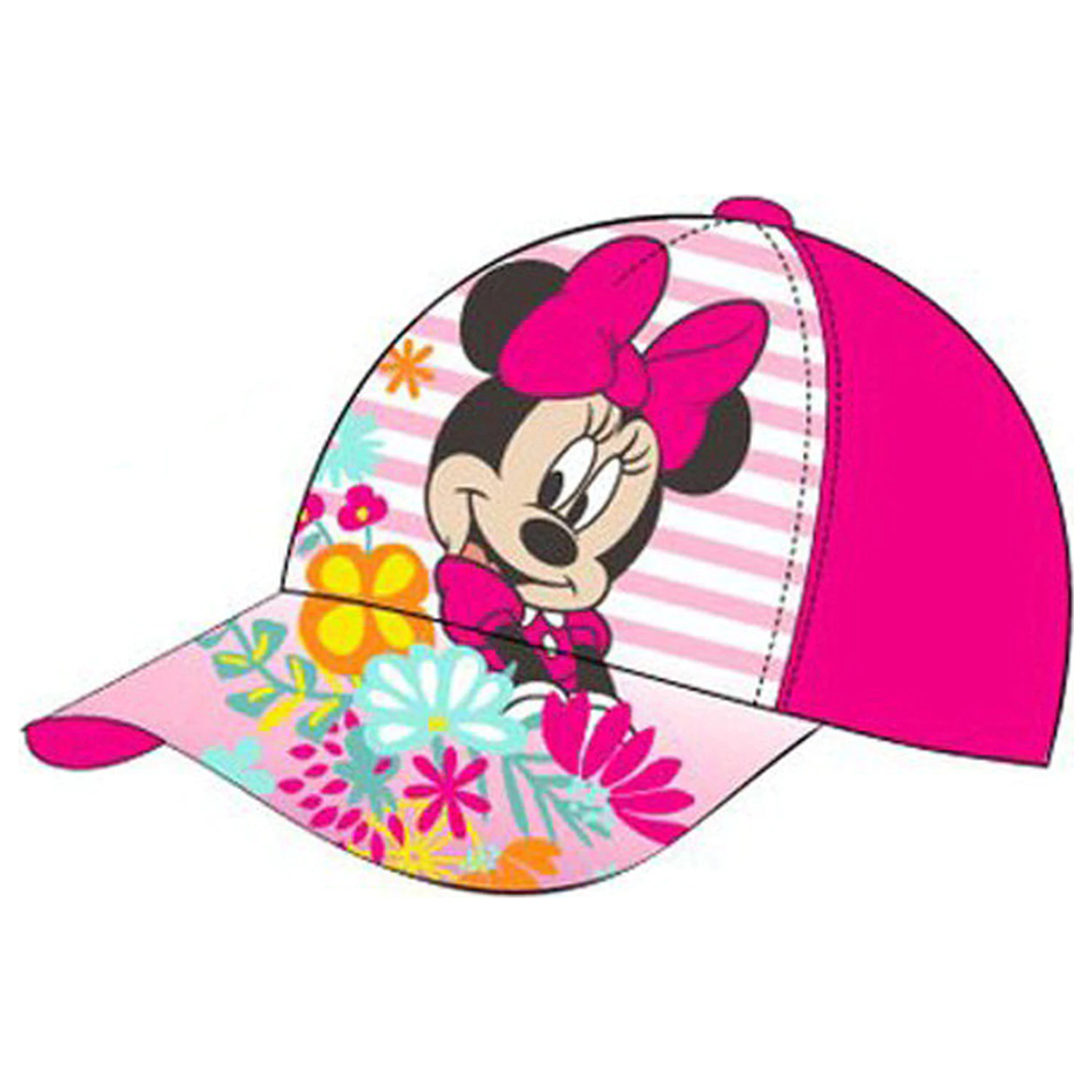 Disney Minnie Flowers Pink otroška bejzbolska kapa 50 cm fotografija izdelka