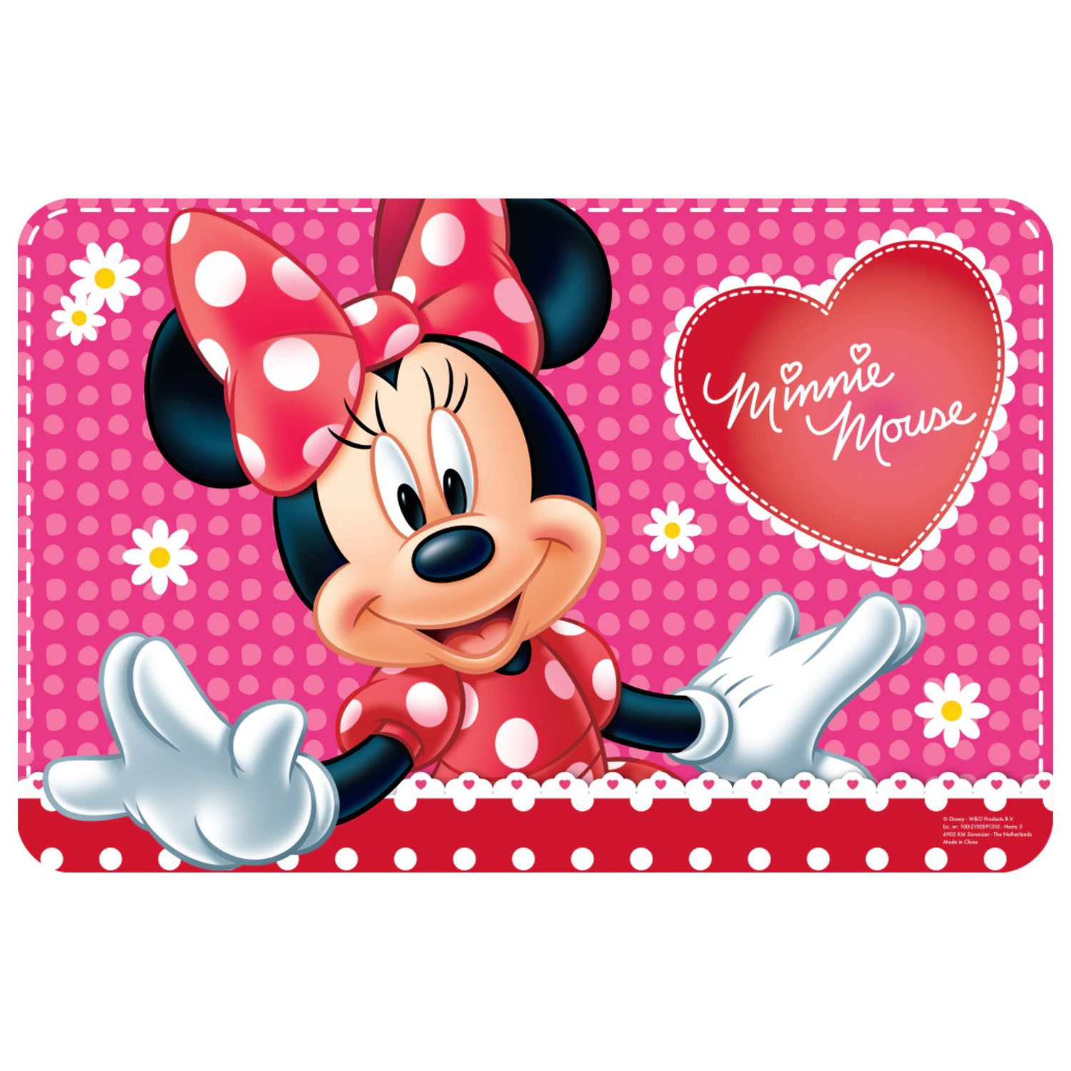 Disney Minnie Flowers pogrinjek 43x28 cm fotografija izdelka