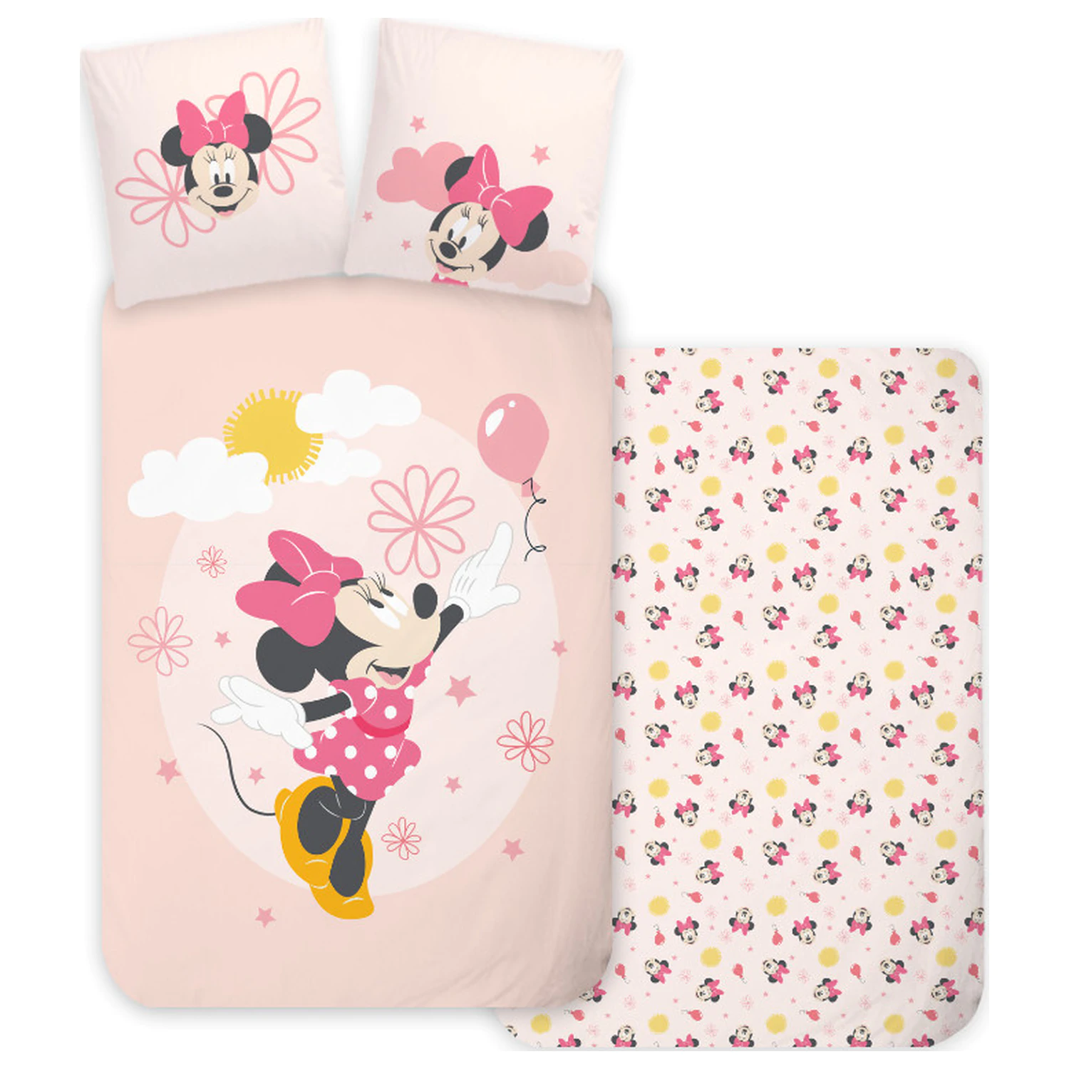 Disney Minnie Fly otroška in predšolska prevleka za odejo fotografija izdelka