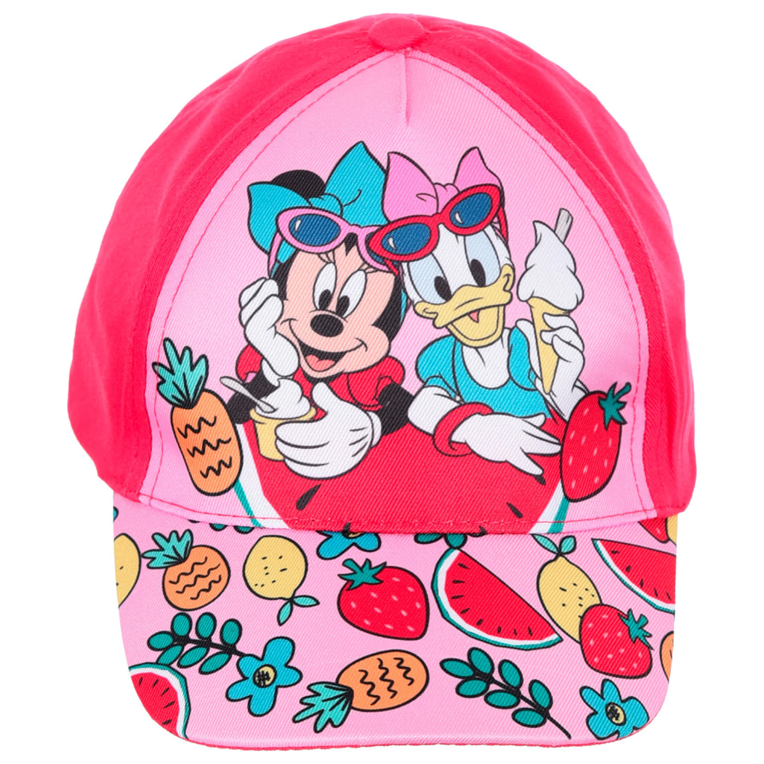 Disney Minnie Fruits Pink otroška baseball kapa 54 cm fotografija izdelka