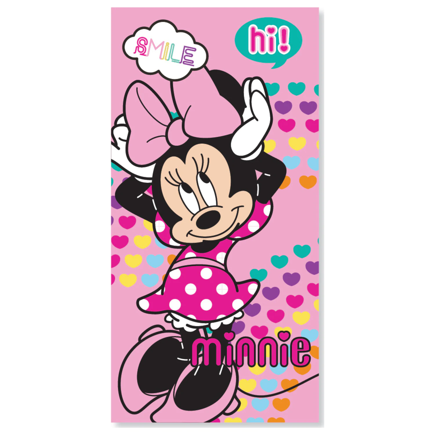 Disney Minnie Hearts brisača fotografija izdelka