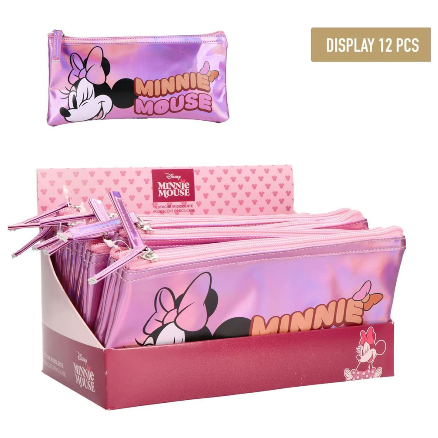 Disney Minnie Iridescent Otroška toaletna torbica, peresnica fotografija izdelka