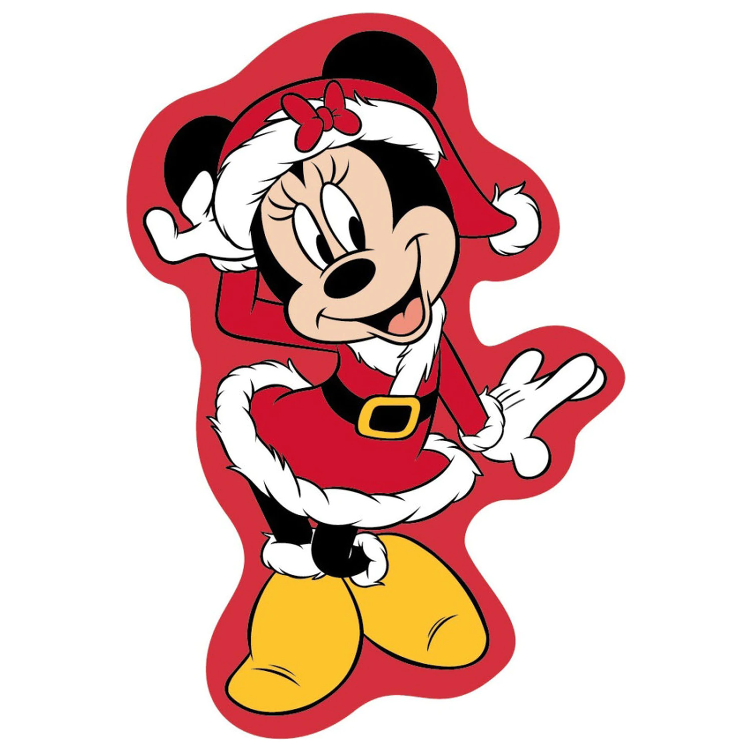 Disney Minnie Jolly Christmas 3D oblikovana blazina, okrasna blazina fotografija izdelka