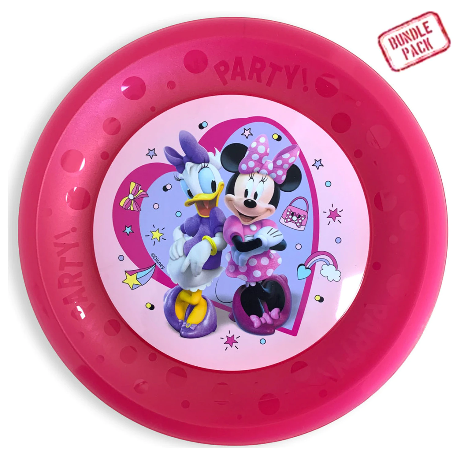 Disney Minnie Junior micro premium plastični krožnik 4-delni set 21 cm fotografija izdelka