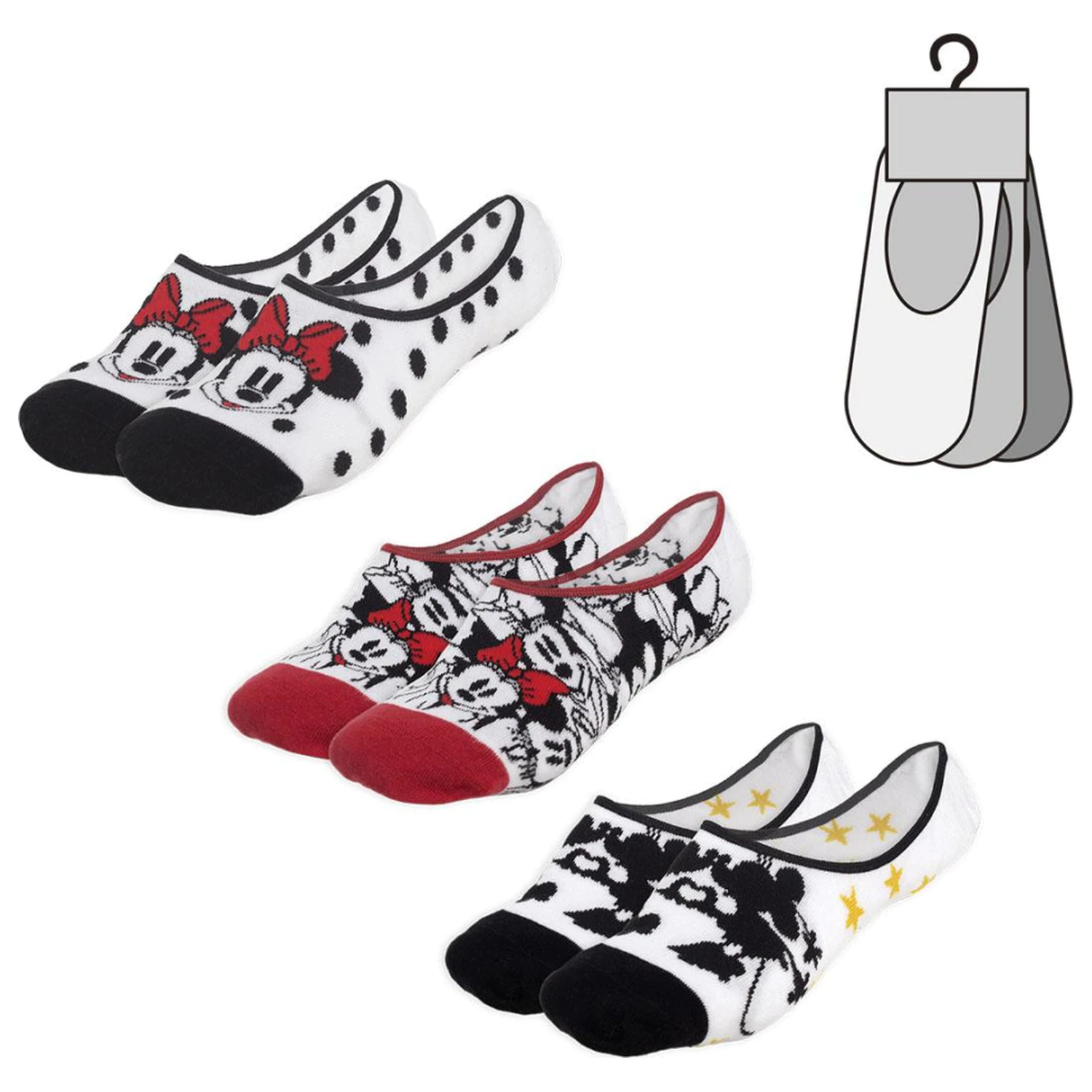 Disney Minnie Love Adult Secret nogavice pakiranje 36/40 fotografija izdelka