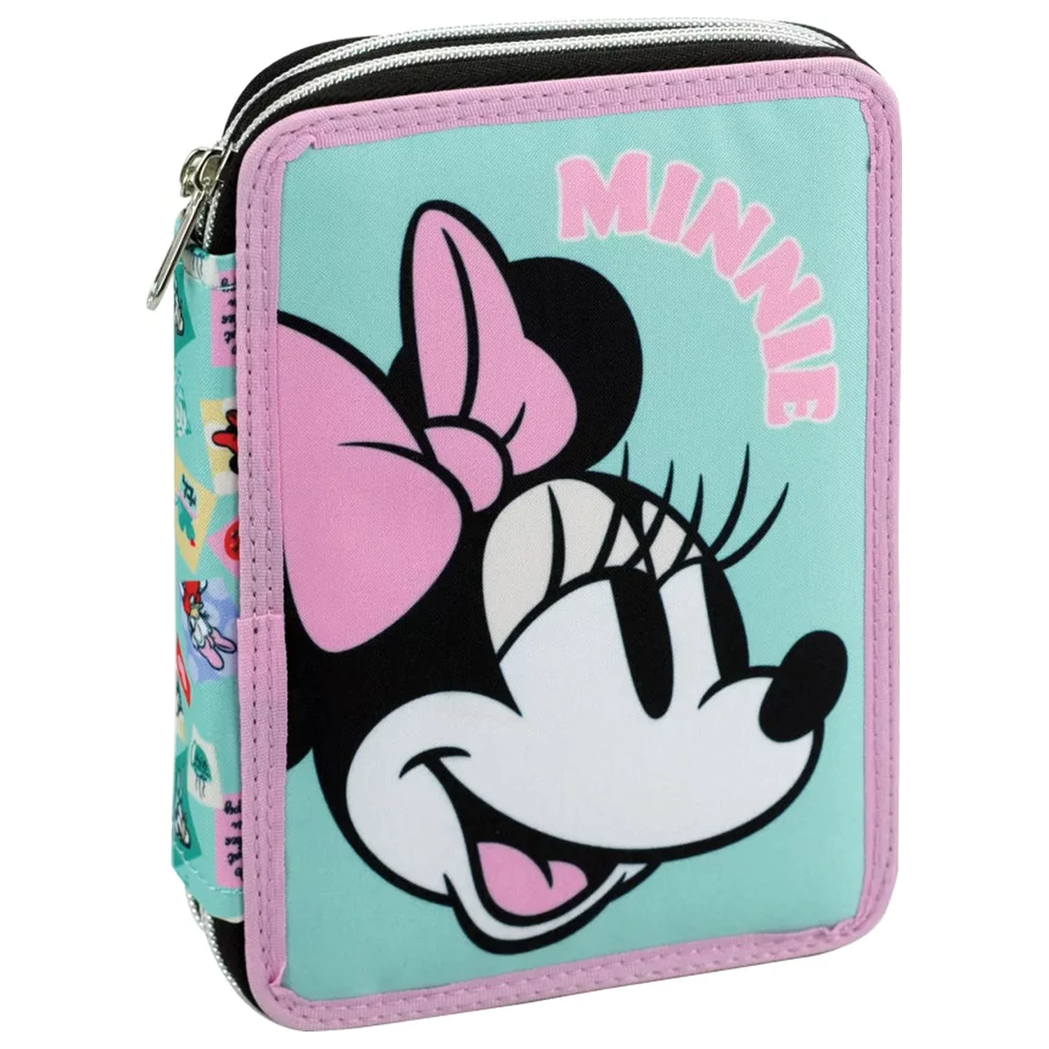 Disney Minnie Love Your Life napolnjena dvonadstropna peresnica fotografija izdelka