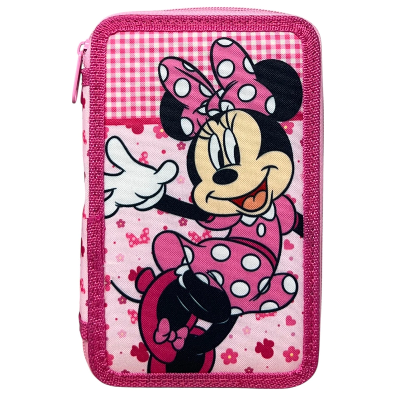 Disney Minnie Lovely Charm Pisan pisarniški etui napolnjen 3-nadstropni fotografija izdelka