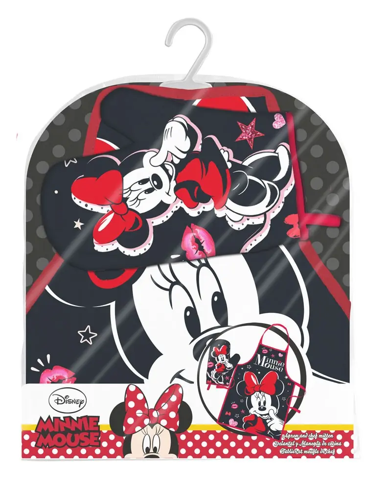 Disney Minnie Mouse ženski predpasnik 2-delni set fotografija izdelka