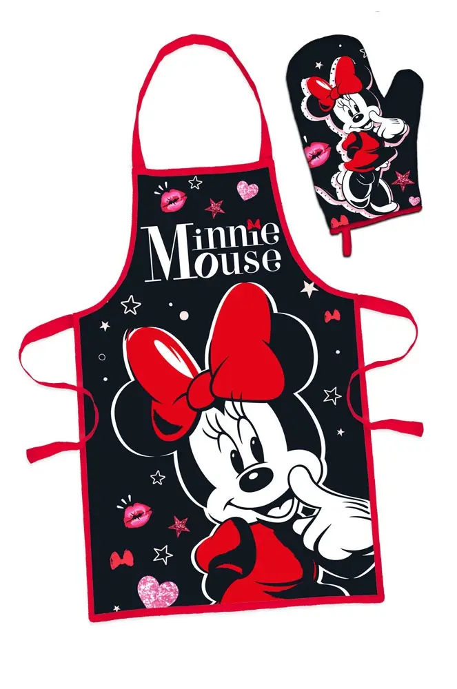 Disney Minnie Mouse ženski predpasnik 2-delni set fotografija izdelka