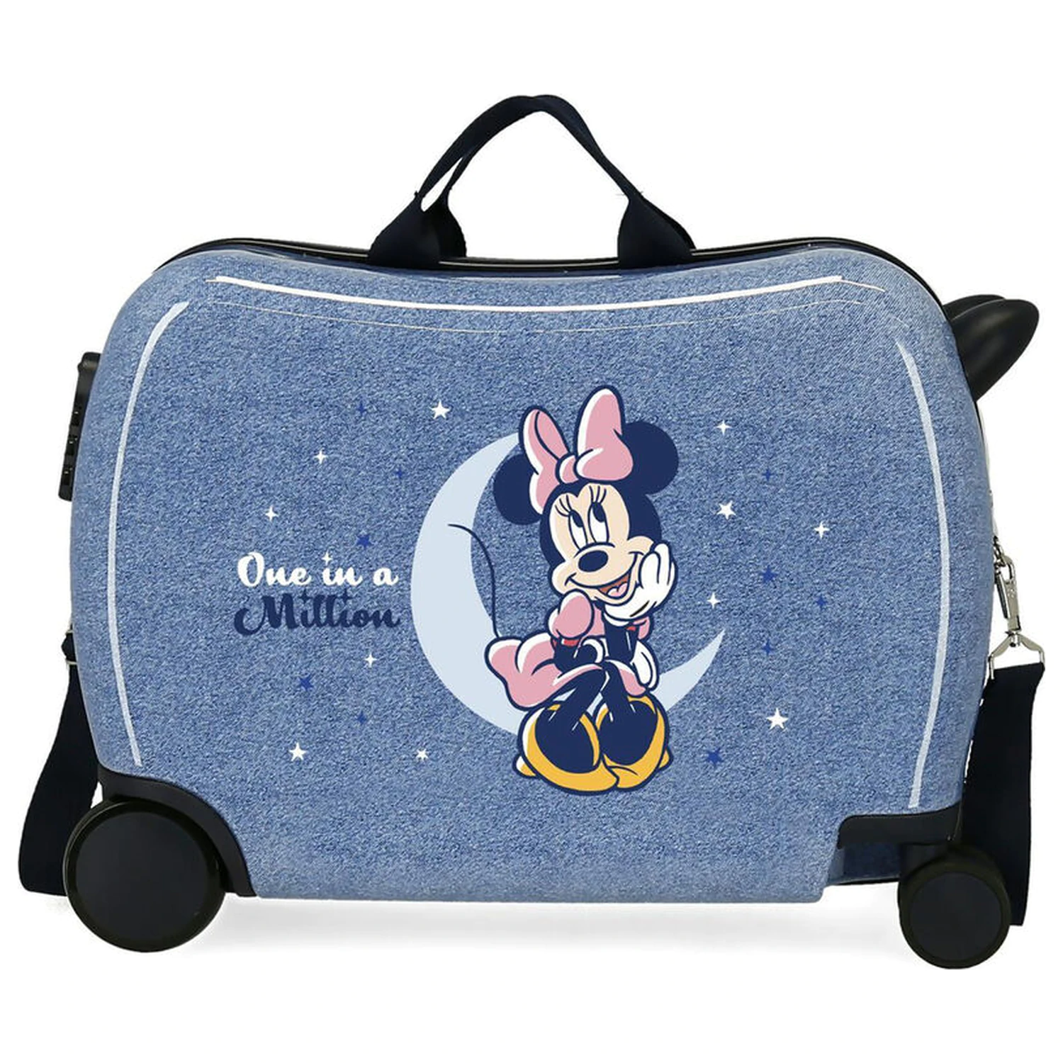 Disney Minnie One In A Million Denim ABS voziček kovček 50cm fotografija izdelka