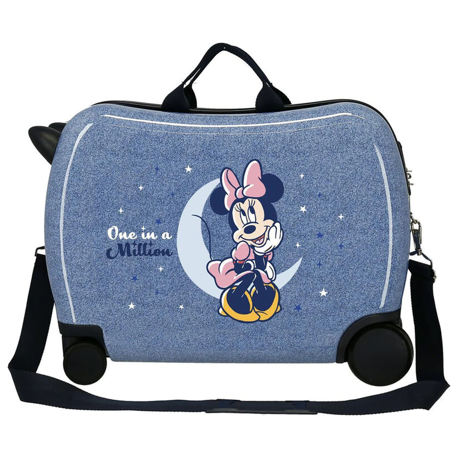Disney Minnie One In A Million Denim ABS voziček kovček 50cm fotografija izdelka