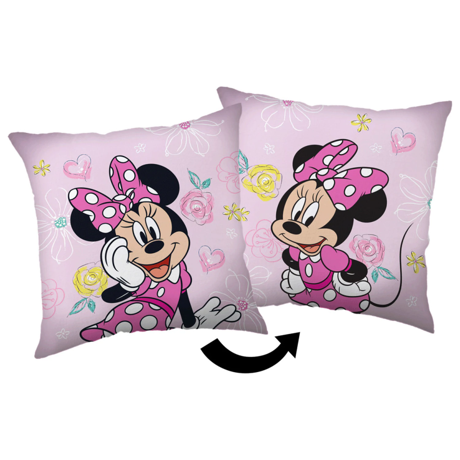 Disney Minnie Pink Bow blazina, dekorativna blazina fotografija izdelka