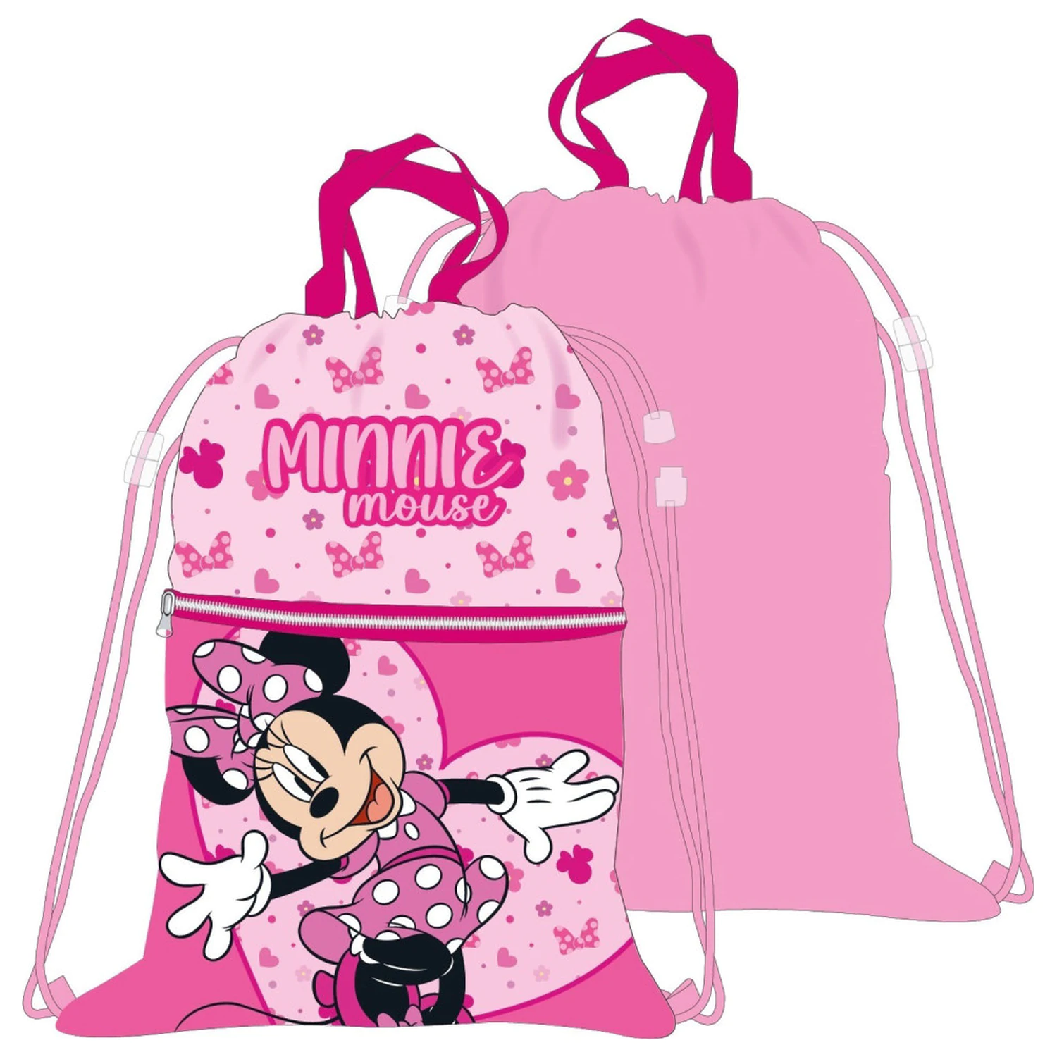 Disney Minnie Pink Daydream Deluxe športna torba, telovadna torba 45 cm fotografija izdelka