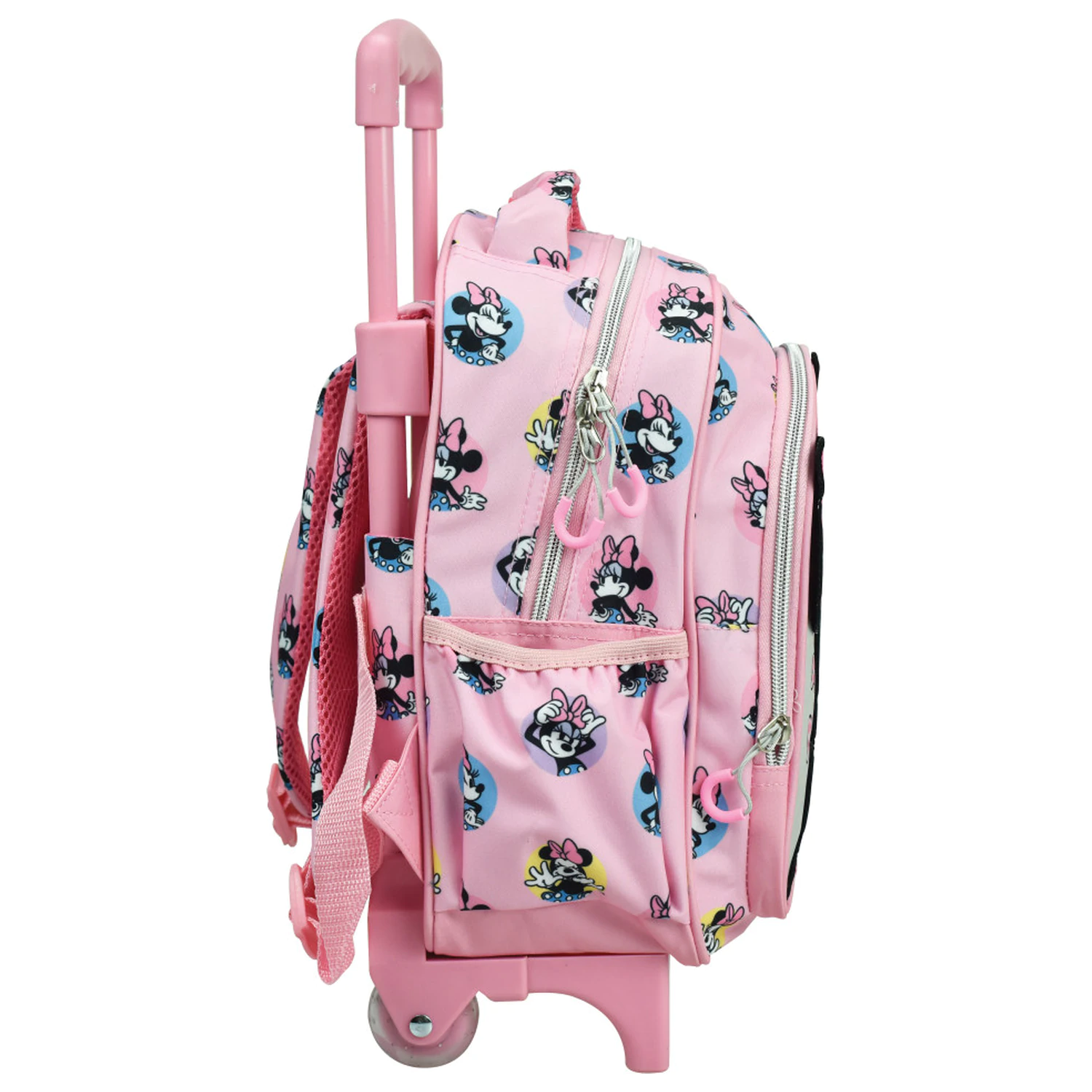 Disney Minnie Pretty in Pink nahrbtnik na kolesih za predšolske otroke, torba 30 cm fotografija izdelka