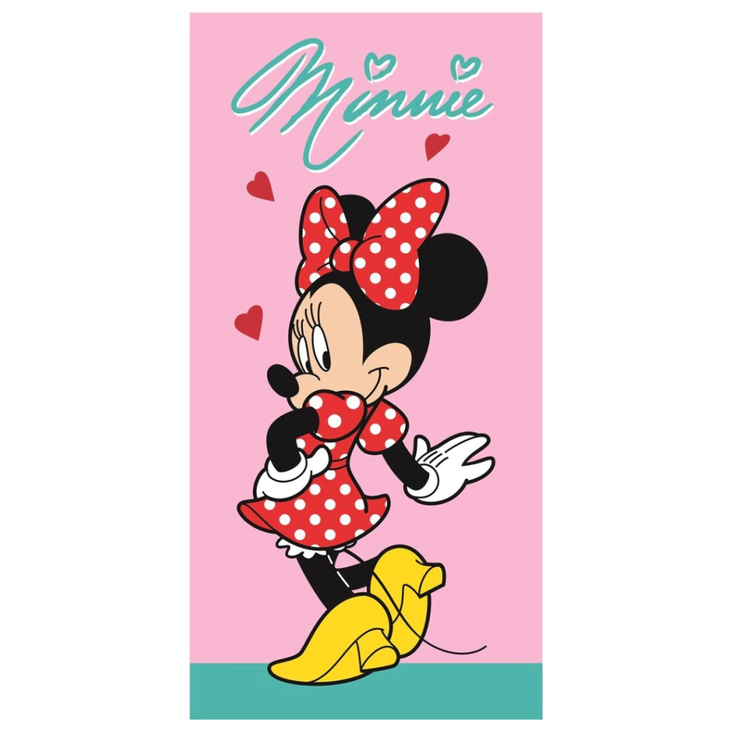Disney Minnie Pretty in Polka Brisača fotografija izdelka