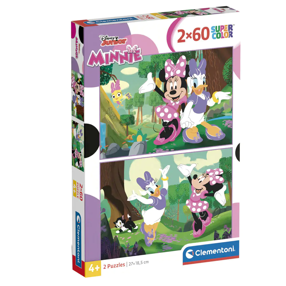 Disney Minnie puzzle 2x60 kosov fotografija izdelka