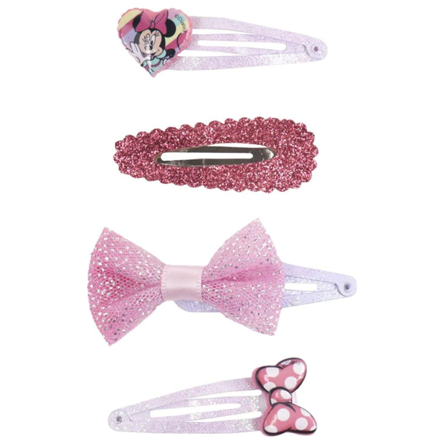Disney Minnie Rainbow sponka za lase, set 4 kosov fotografija izdelka