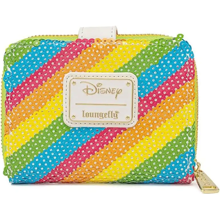 Disney by Loungefly Denarnica Sequin Rainbow Minnie fotografija izdelka