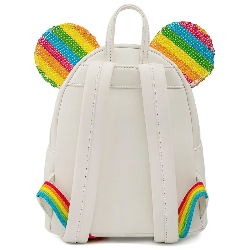 Loungefly Disney Minnie Rainbow nahrbtnik 26 cm fotografija izdelka