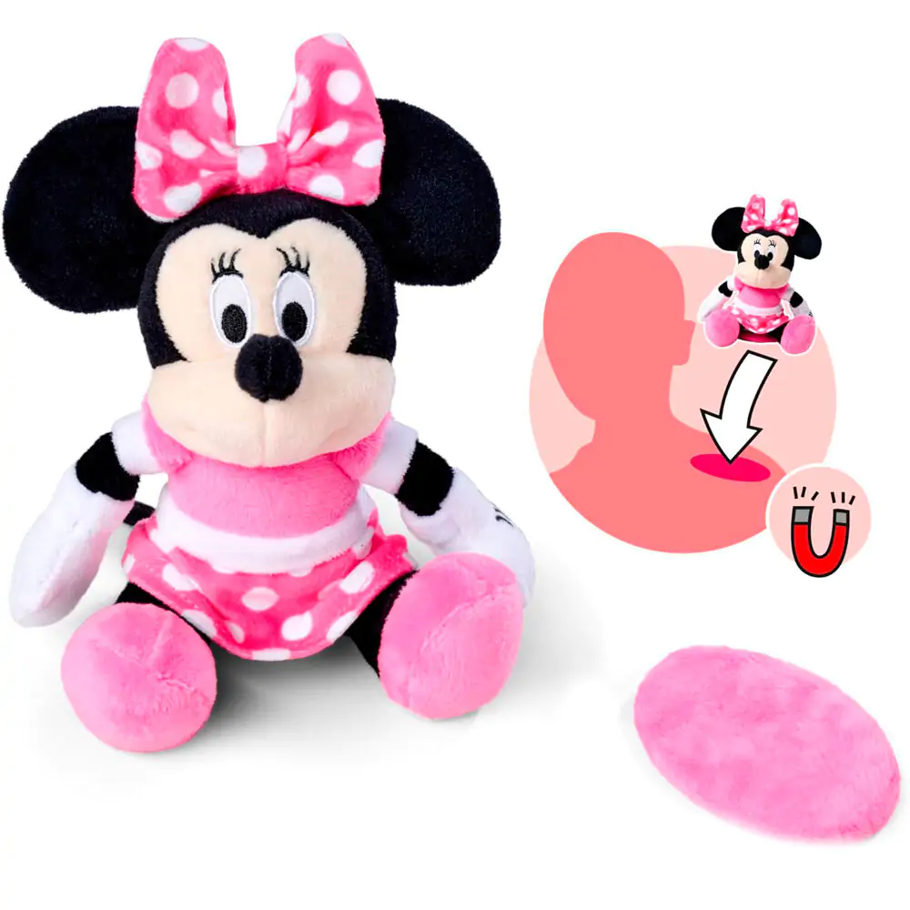 Disney Plush Figure Minnie Plišasta Figura za na Ramo 12 cm fotografija izdelka