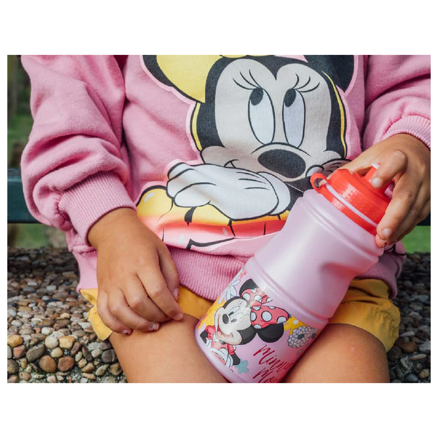 Disney Minnie Spring Hold plastična športna plastenka 380 ml fotografija izdelka