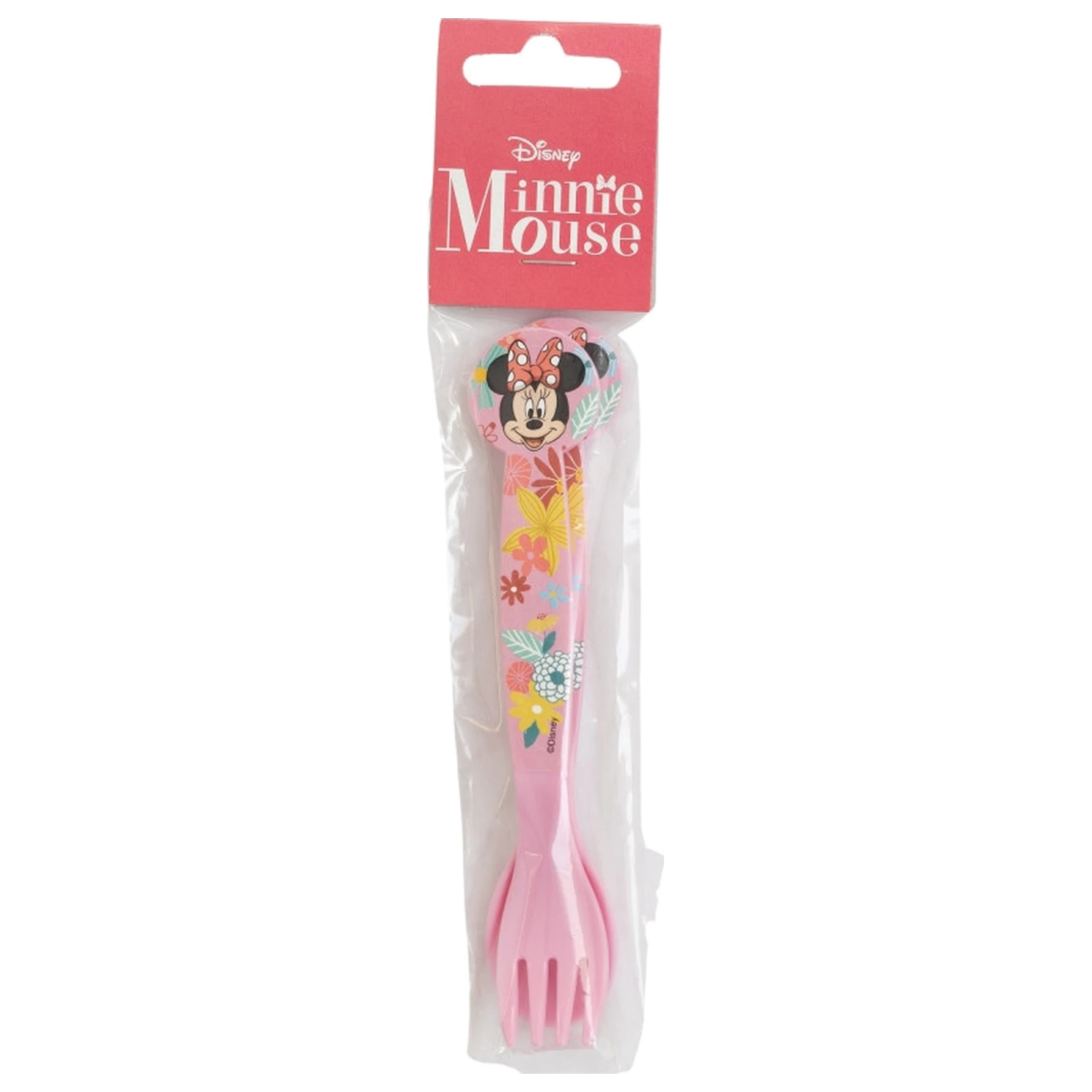 Disney Minnie pomladni plastični pribor set - 2 kosa fotografija izdelka
