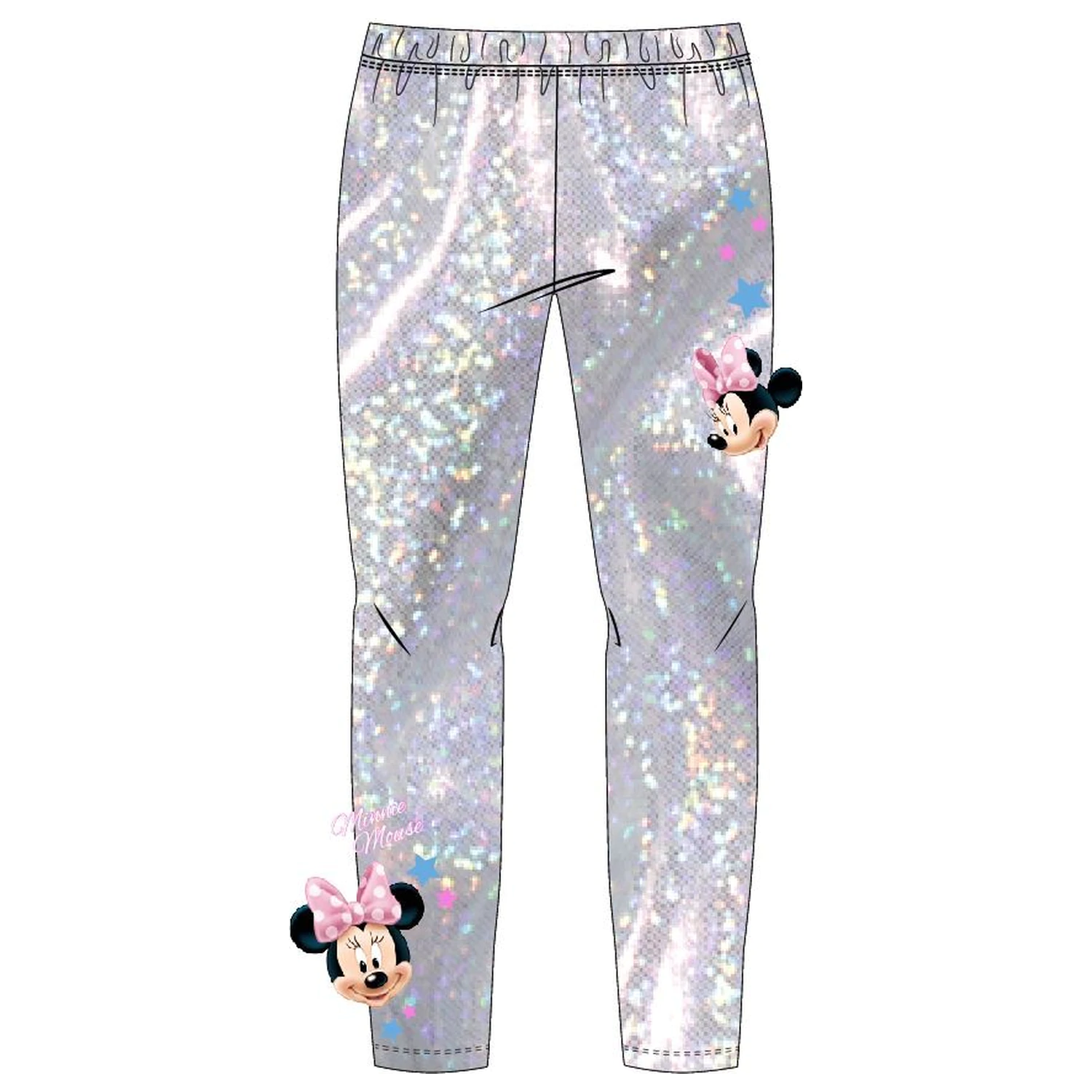 Disney Minnie Starlight holografske otroške pajkice 4 leta / 104 cm fotografija izdelka
