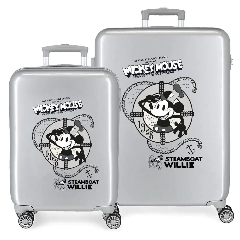 Disney Minnie Steamboad Joyful ABS komplet 2 trolley kovčka fotografija izdelka