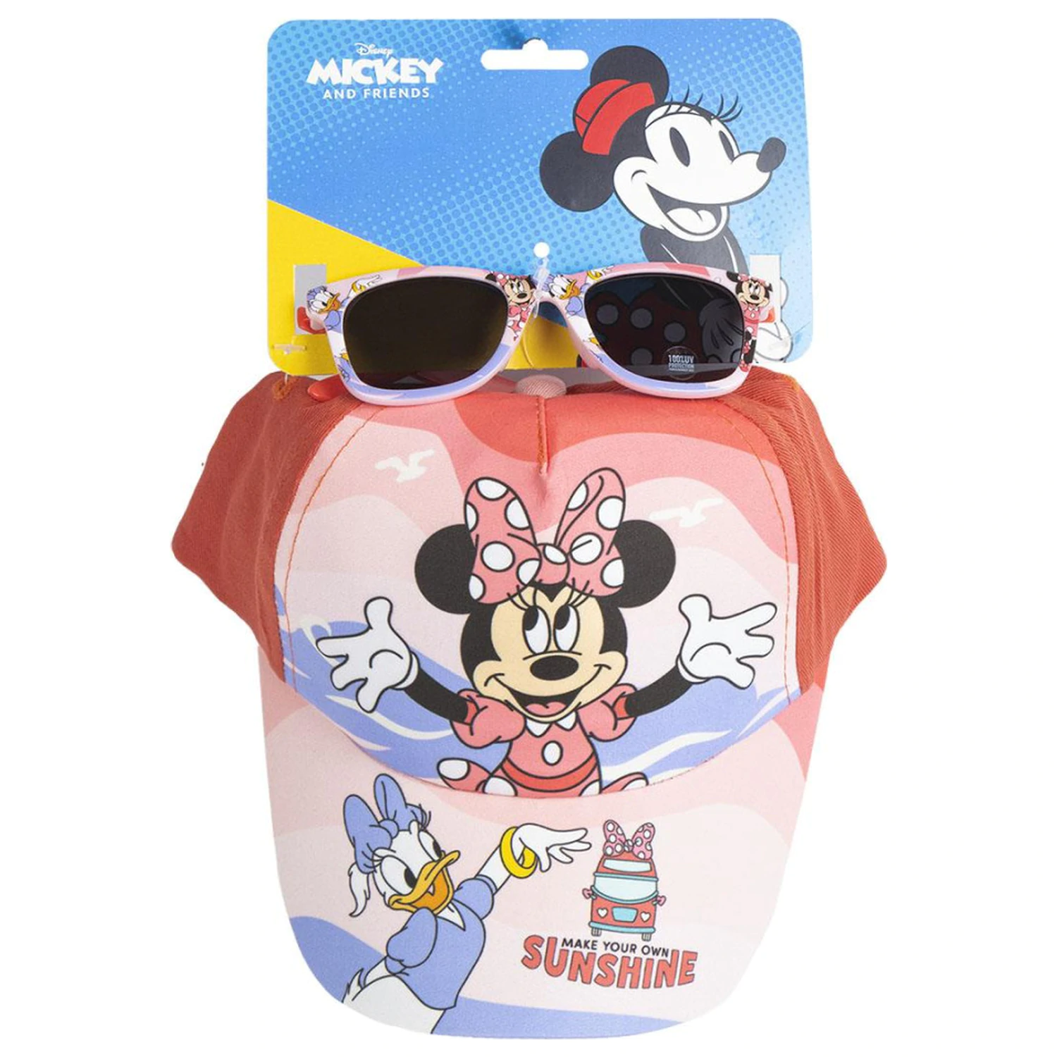 Disney Minnie Sunshine sončna očala in baseball kapa Set fotografija izdelka