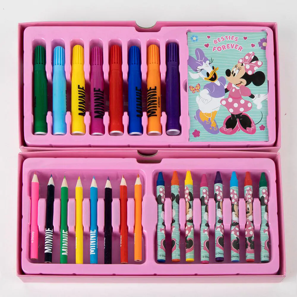 Disney Minnie pobarvanka etui za pisalne potrebščine fotografija izdelka