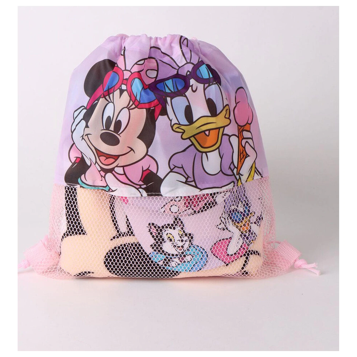 Disney Minnie brisača + torba + kapa set fotografija izdelka