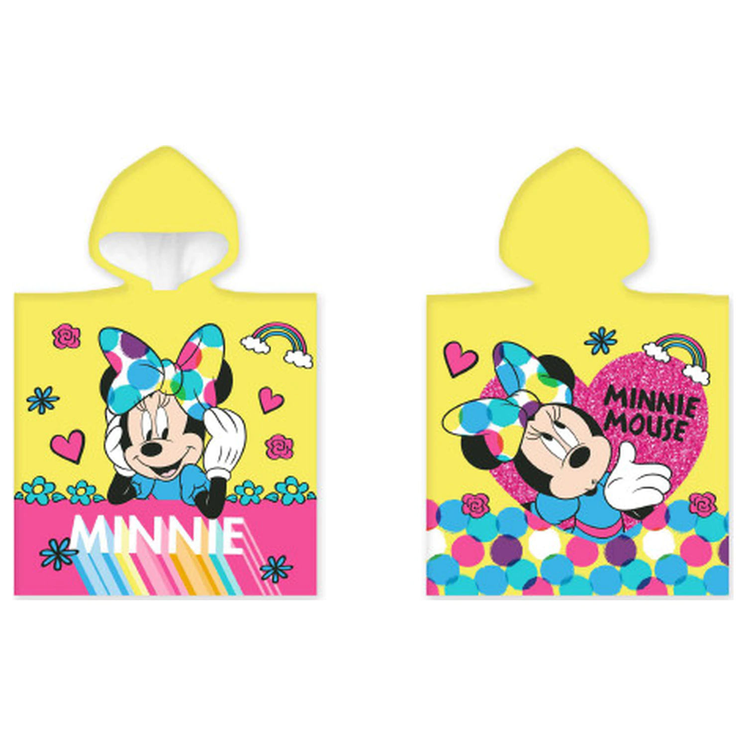 Disney Minnie Yellow plašč brisača za na plažo fotografija izdelka