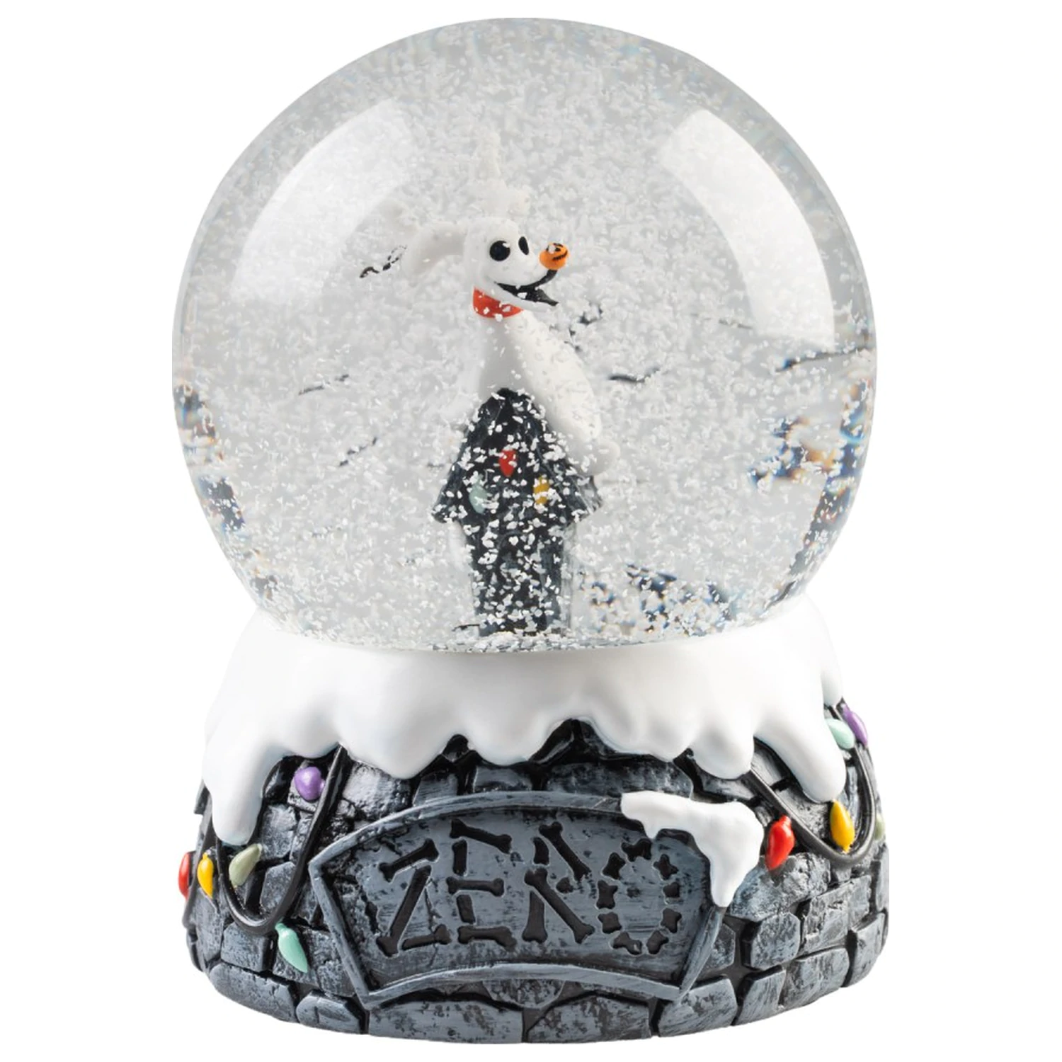 Disney Nightmare Before Christmas Snežna krogla Zero 10 cm fotografija izdelka