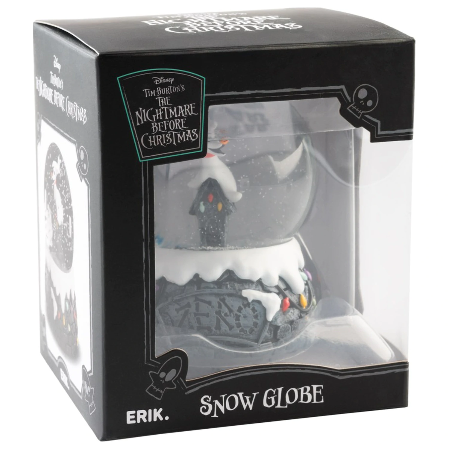 Disney Nightmare Before Christmas Snežna krogla Zero 10 cm fotografija izdelka