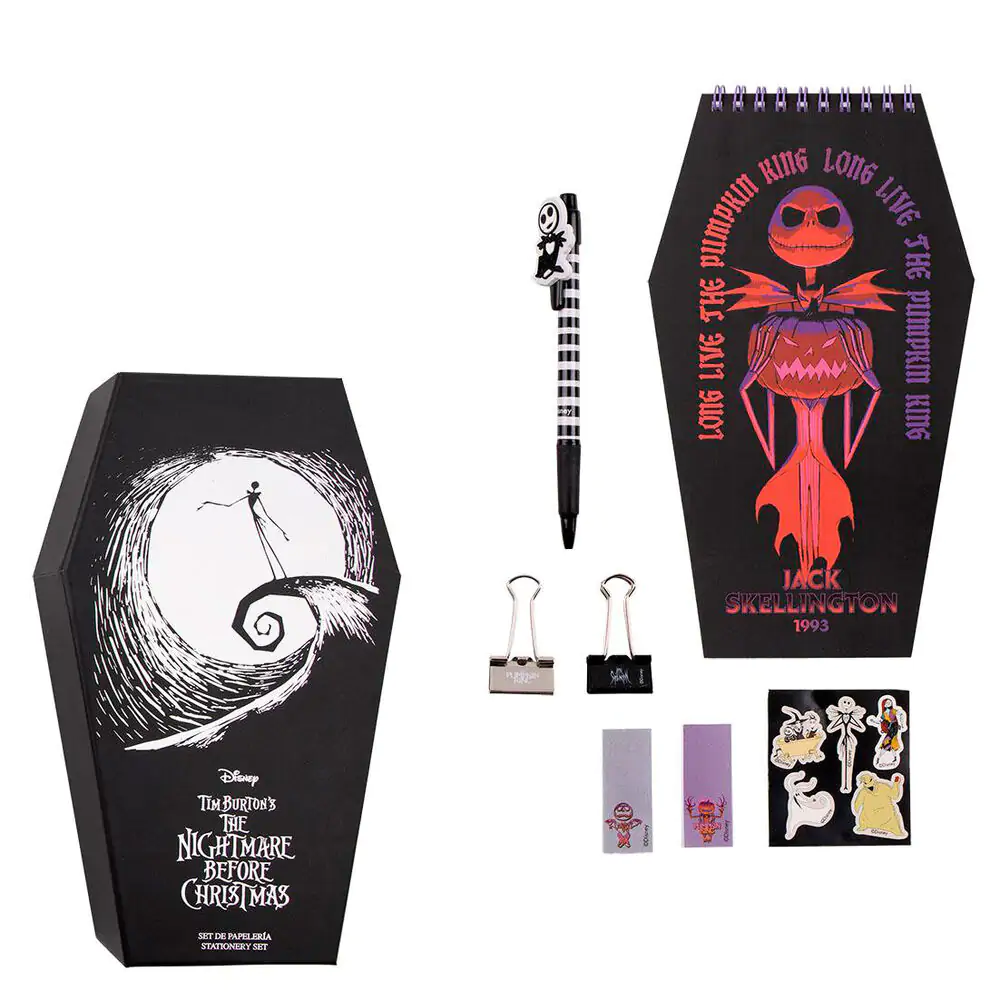 Nightmare Before Christmas Stationery - Set 7-delni set fotografija izdelka