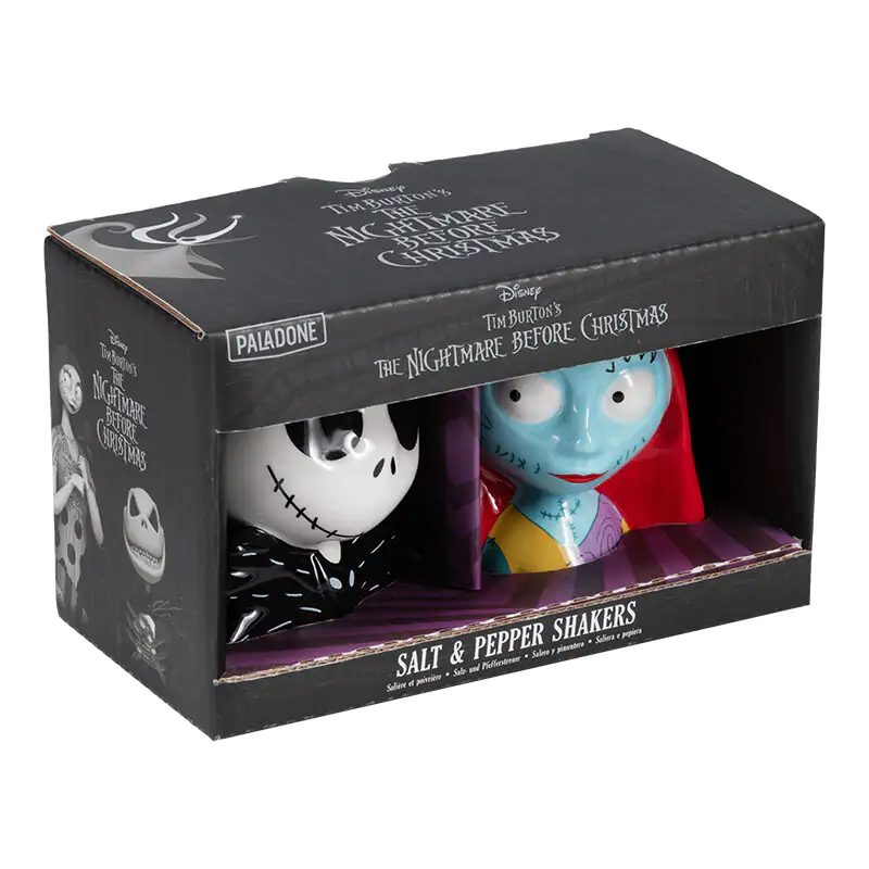 Disney Nightmare Before Christmas Jack & Sally set za sol in poper fotografija izdelka